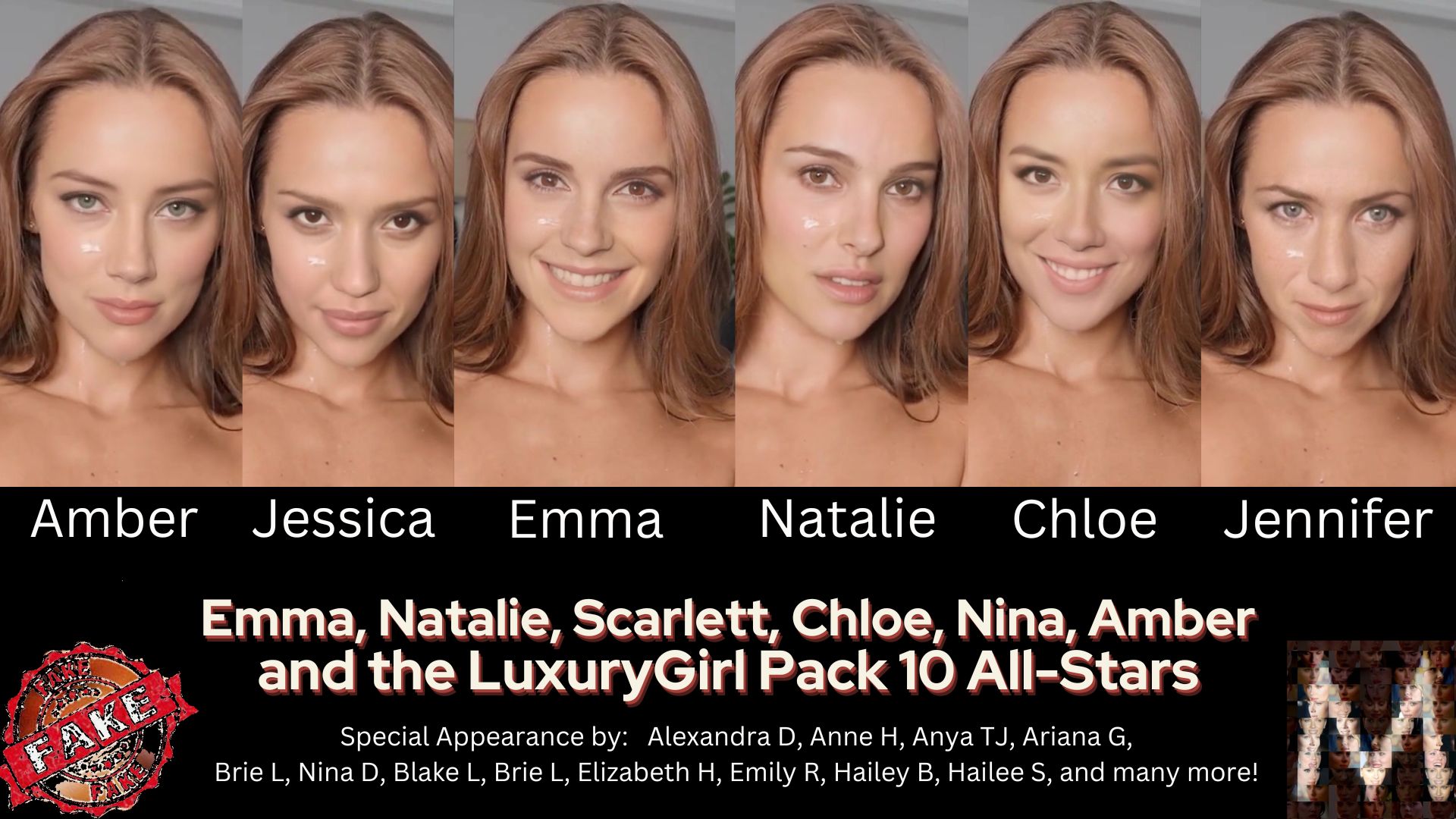 Luxurygirl #10 All-Stars:  Emma, Natalie, Amber, Jessica, Chloe -New Subsciption Link