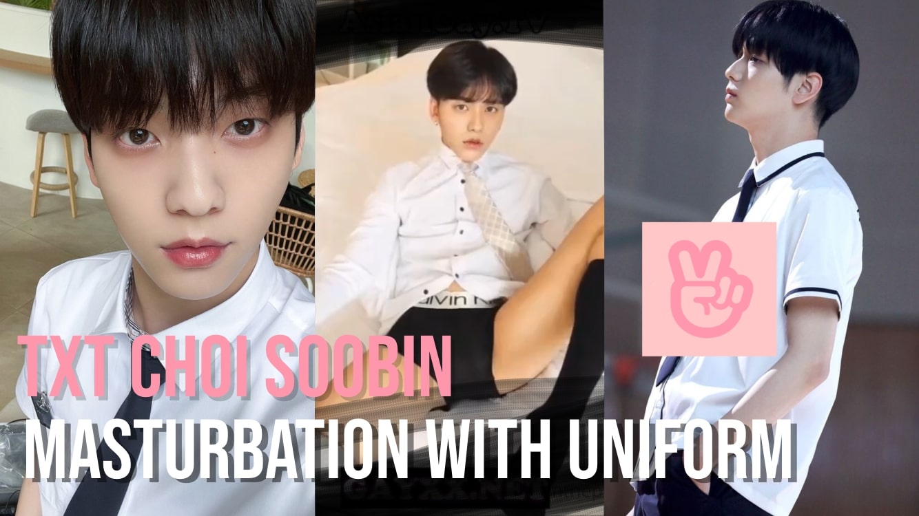 TXT Soobin Masturbation with uniform