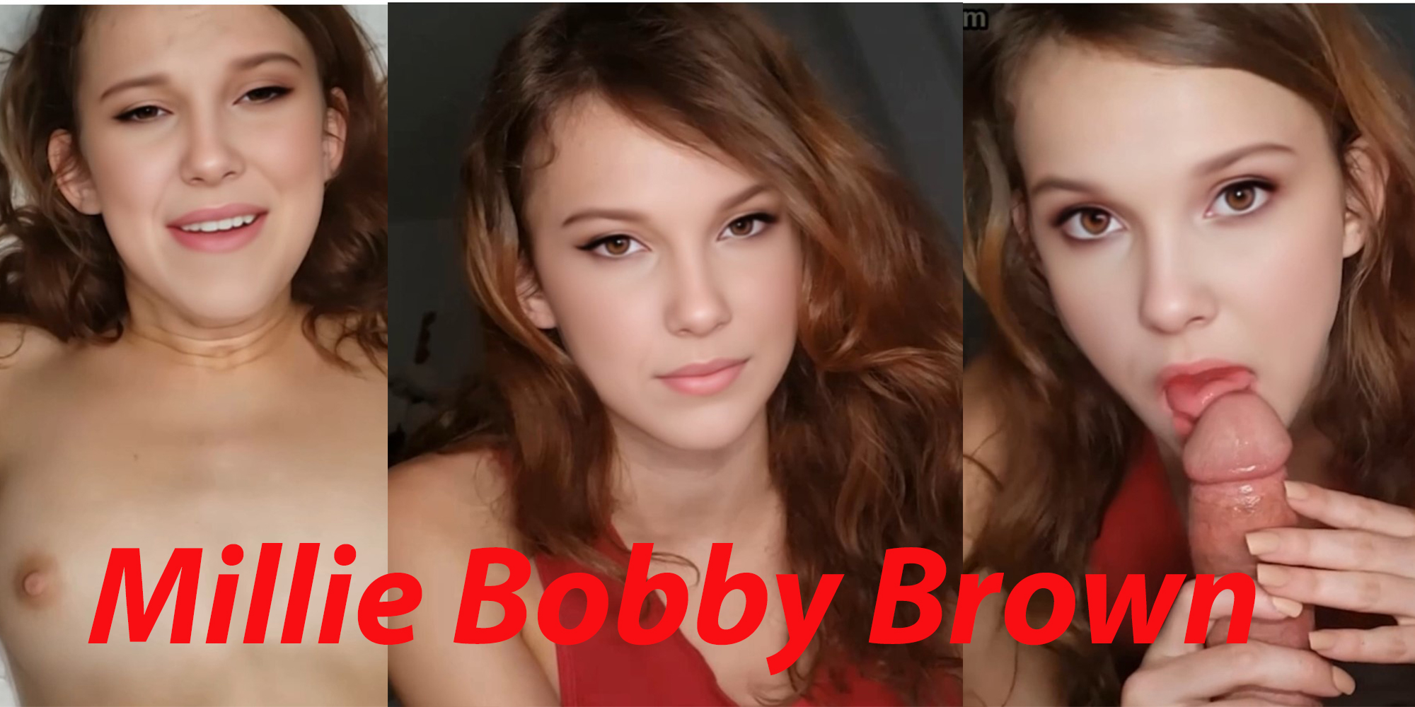 Millie Bobby Brown sleeps with you (reupload)