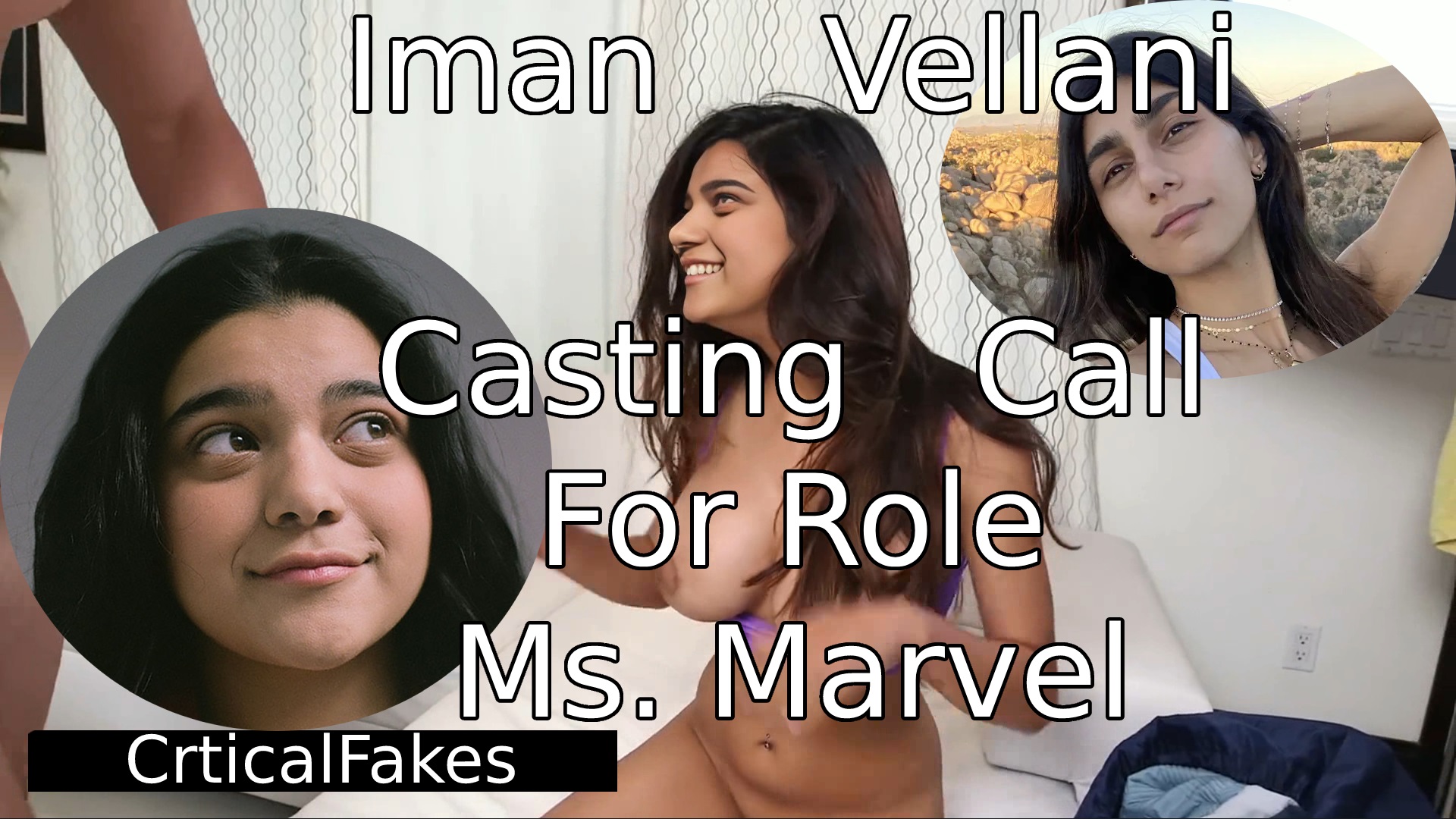 Iman Vellani Casting Call For Ms. Marvel 1 DeepFake Porn Video -  MrDeepFakes