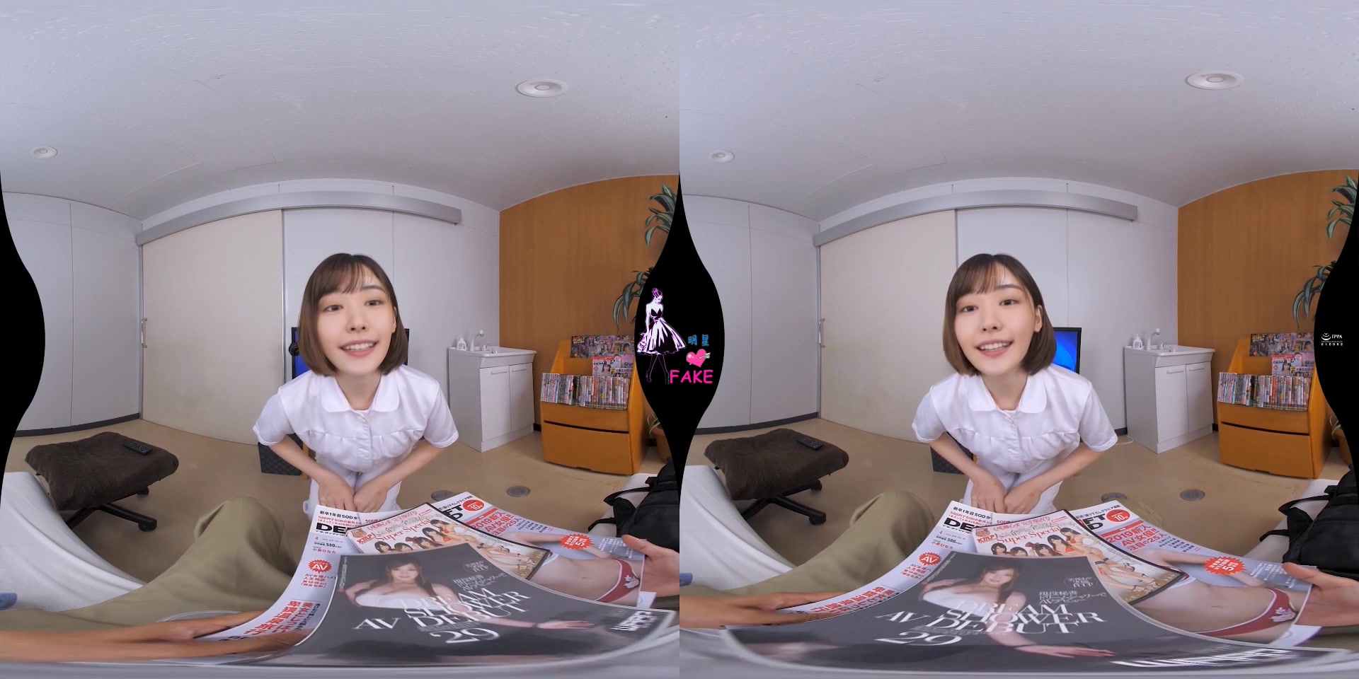 Yui Aragaki helps you donate sperm VR