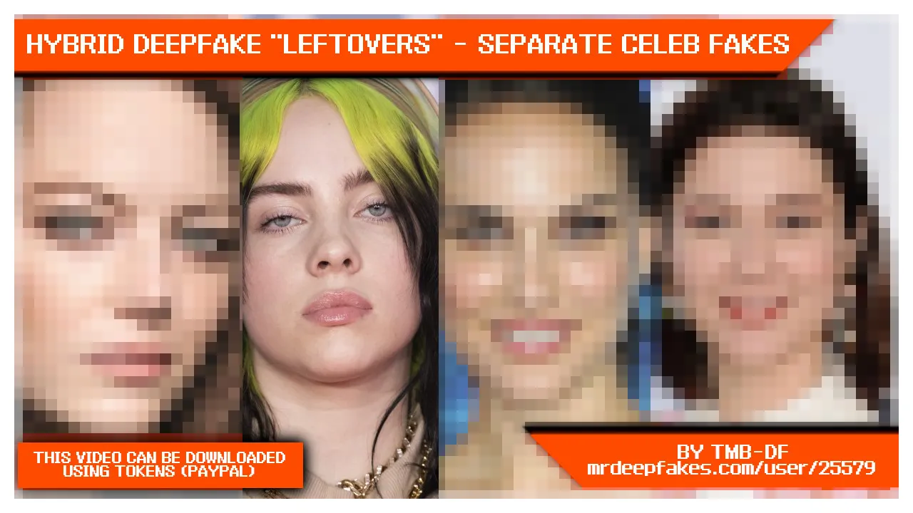 1280px x 720px - Billie Eilish - part of the hybrid deepfake video DeepFake Porn ...