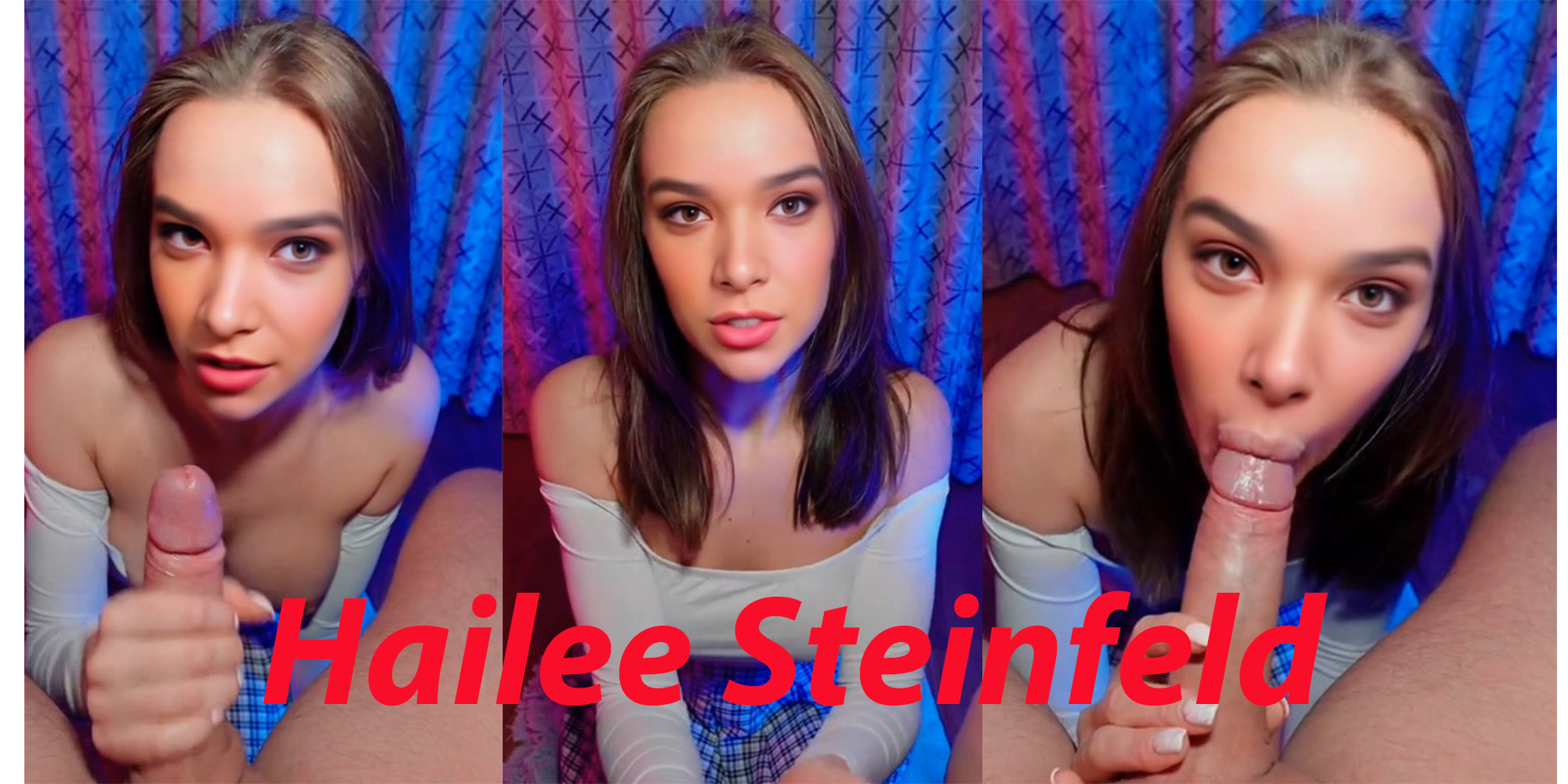 Hailee Steinfeld​​​​​​​ Amazing blowjob