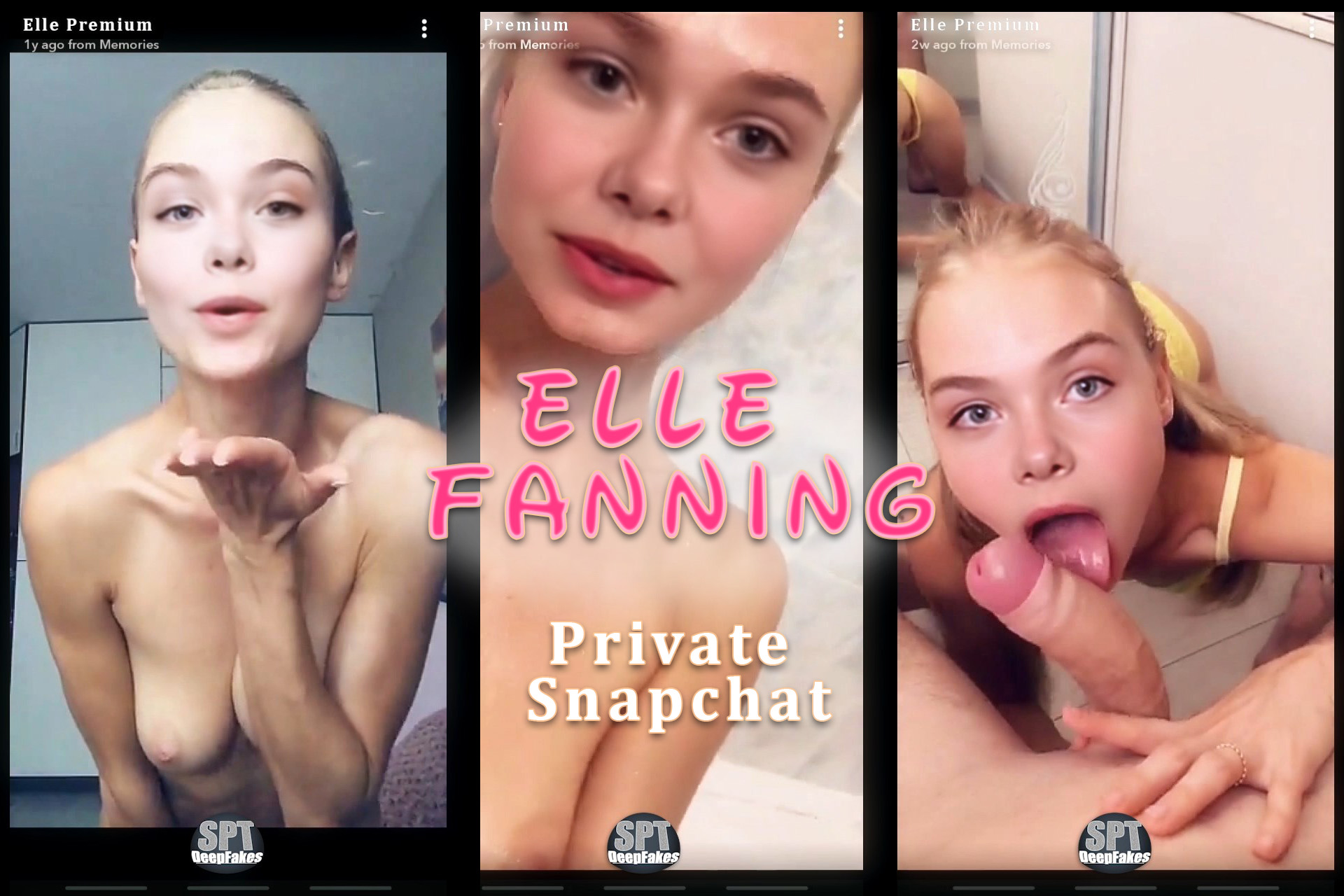 Elle Fanning Premium Snapchat