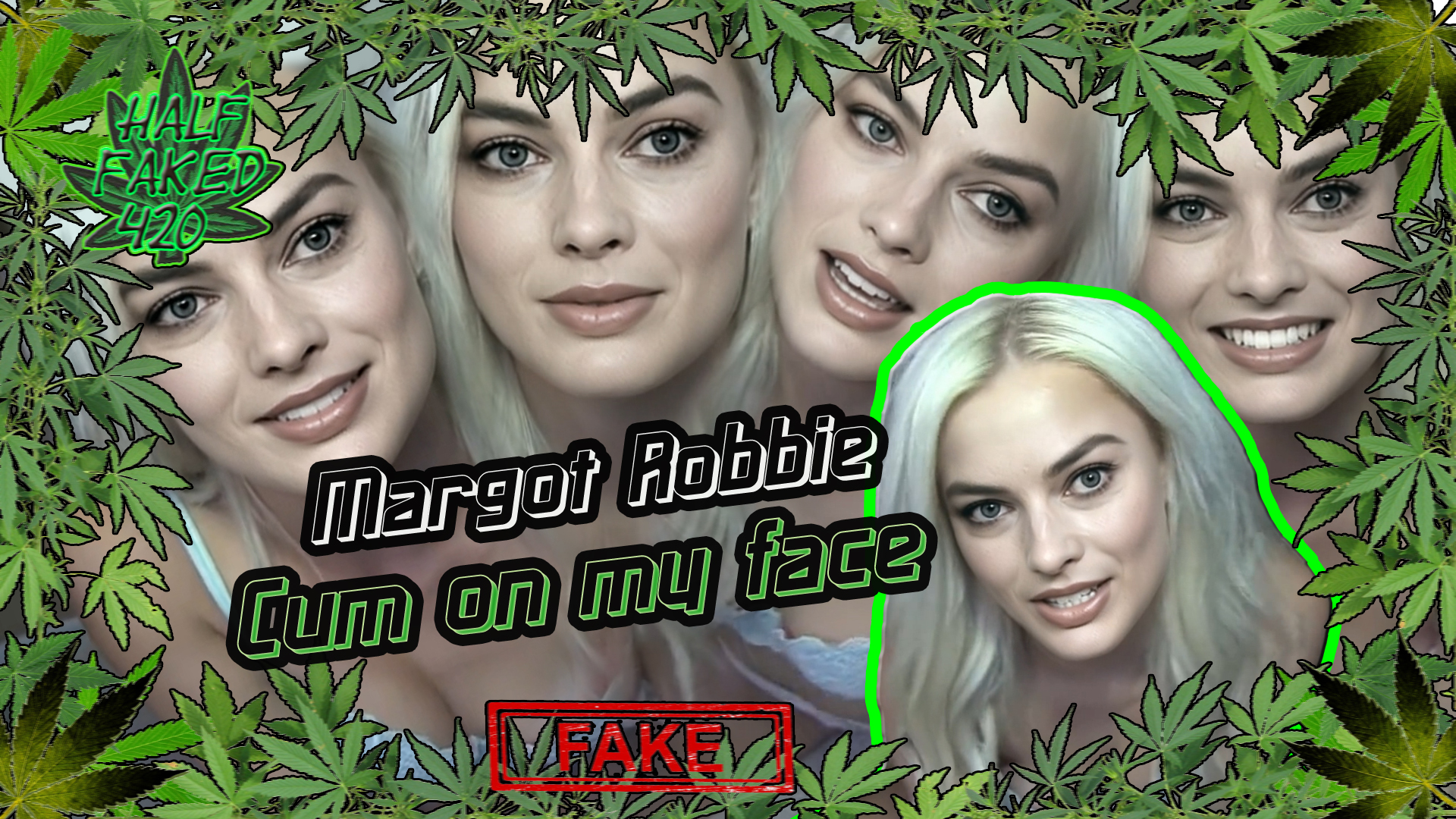 Margot Robbie - Cum on my face (Joi) | FAKE