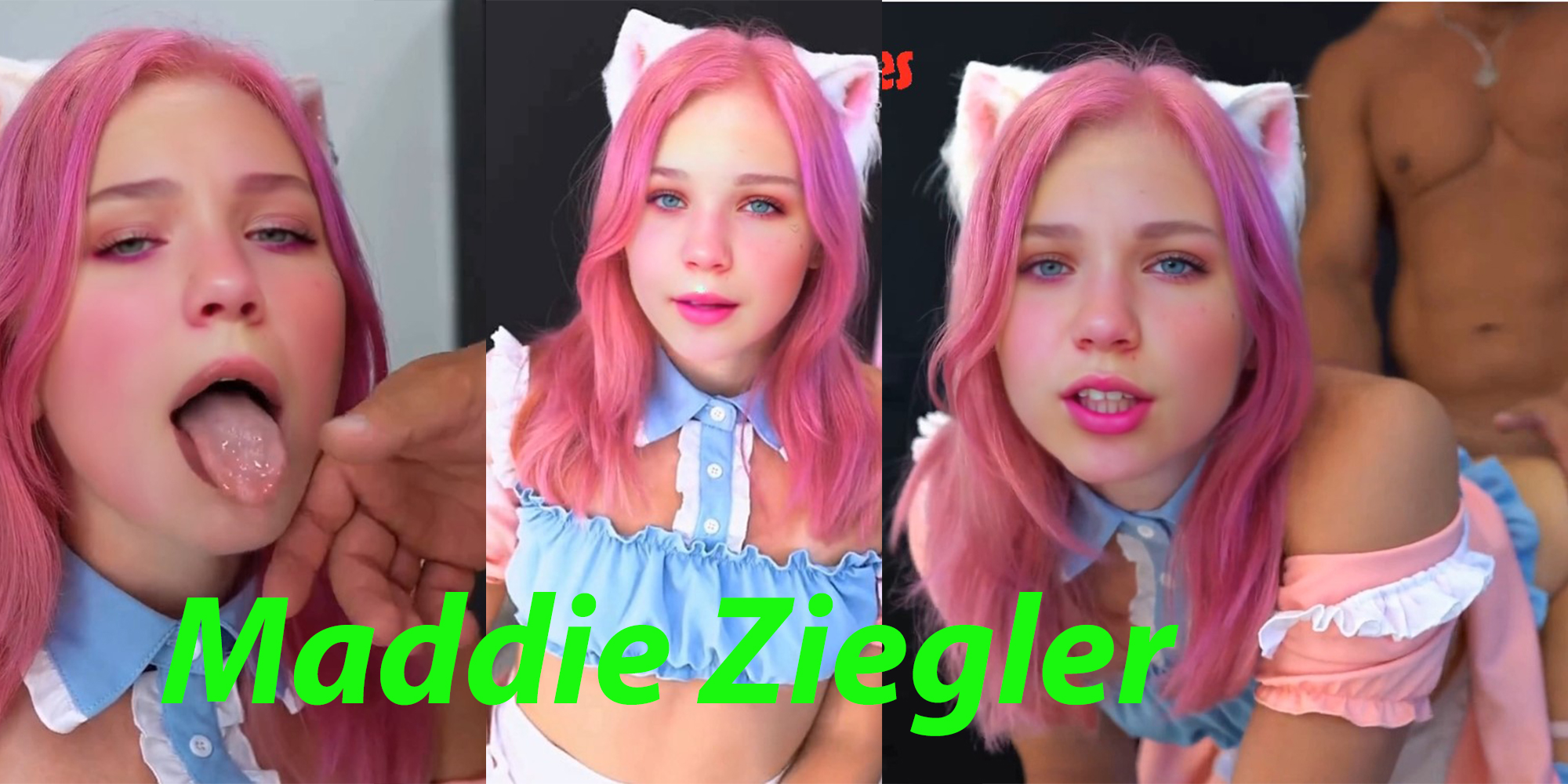 Maddie Ziegler Sweet pink kitty