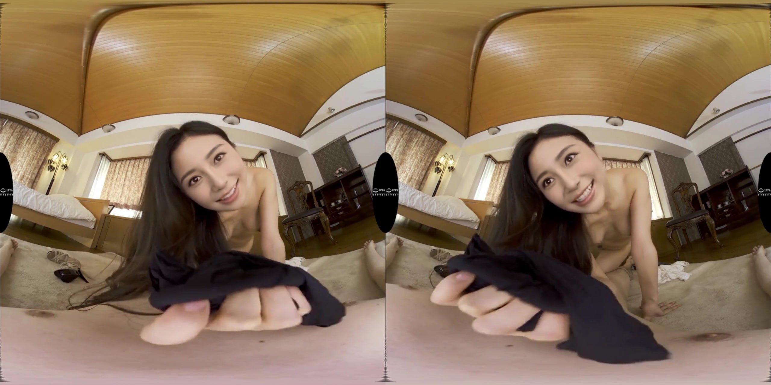 [VR] angelababy has footjob and sex in pantyhose