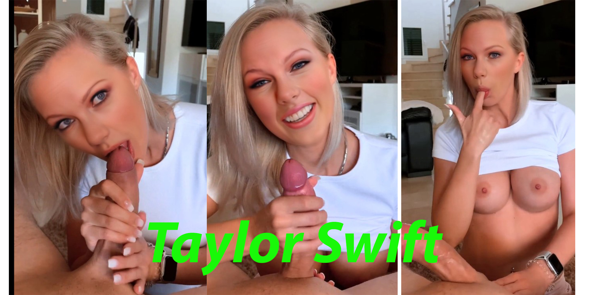 Taylor Swift takes care of your cock