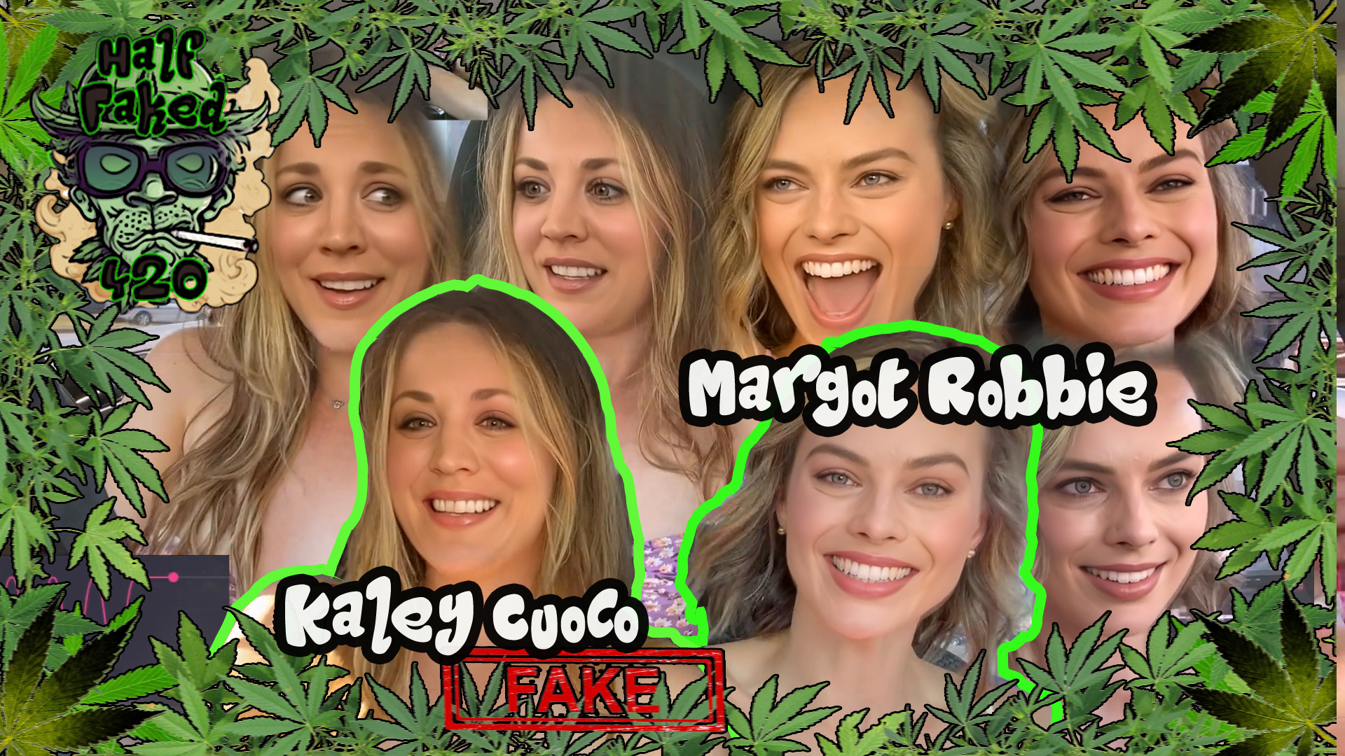 Kaley Cuoco & Margot Robbie - Happy Taxi | FAKE