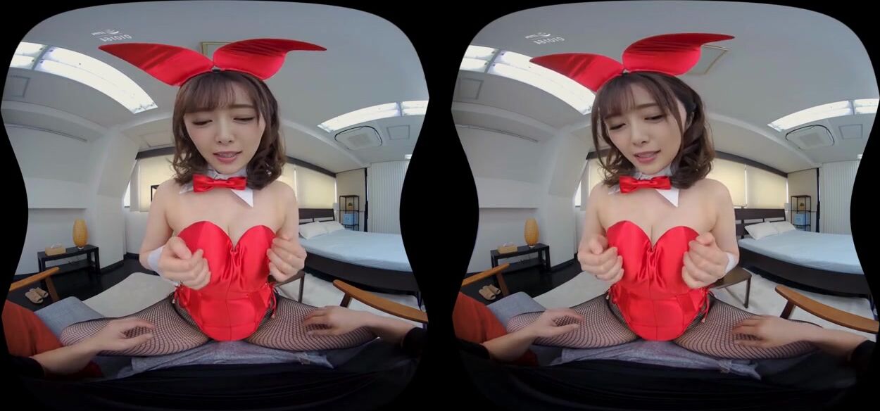 [VR] cheered sex by mai shiraishi wearing bunny suit