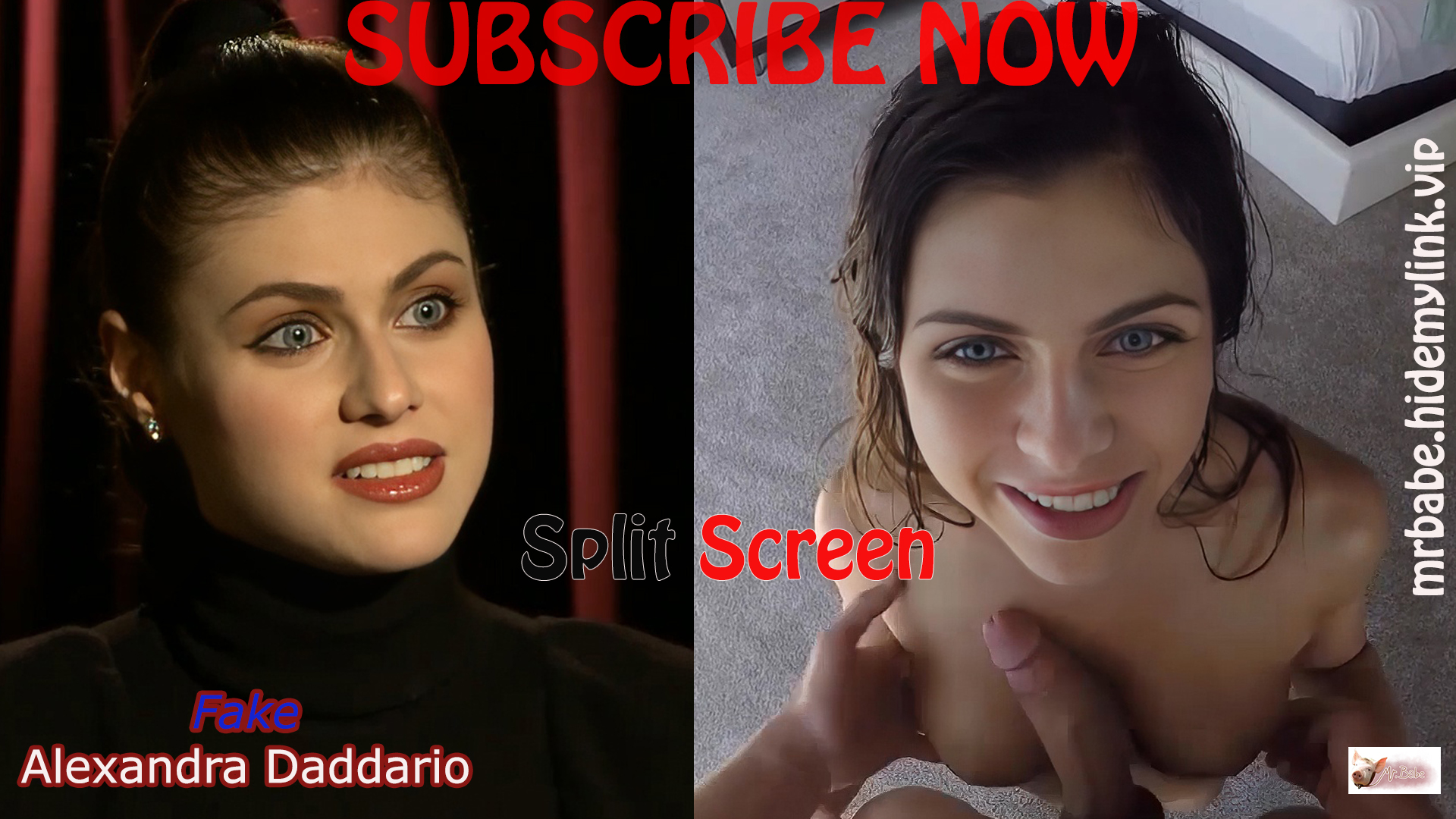 Fake Alexandra Daddario -(trailer) -13-  / Split Screen / Free Download