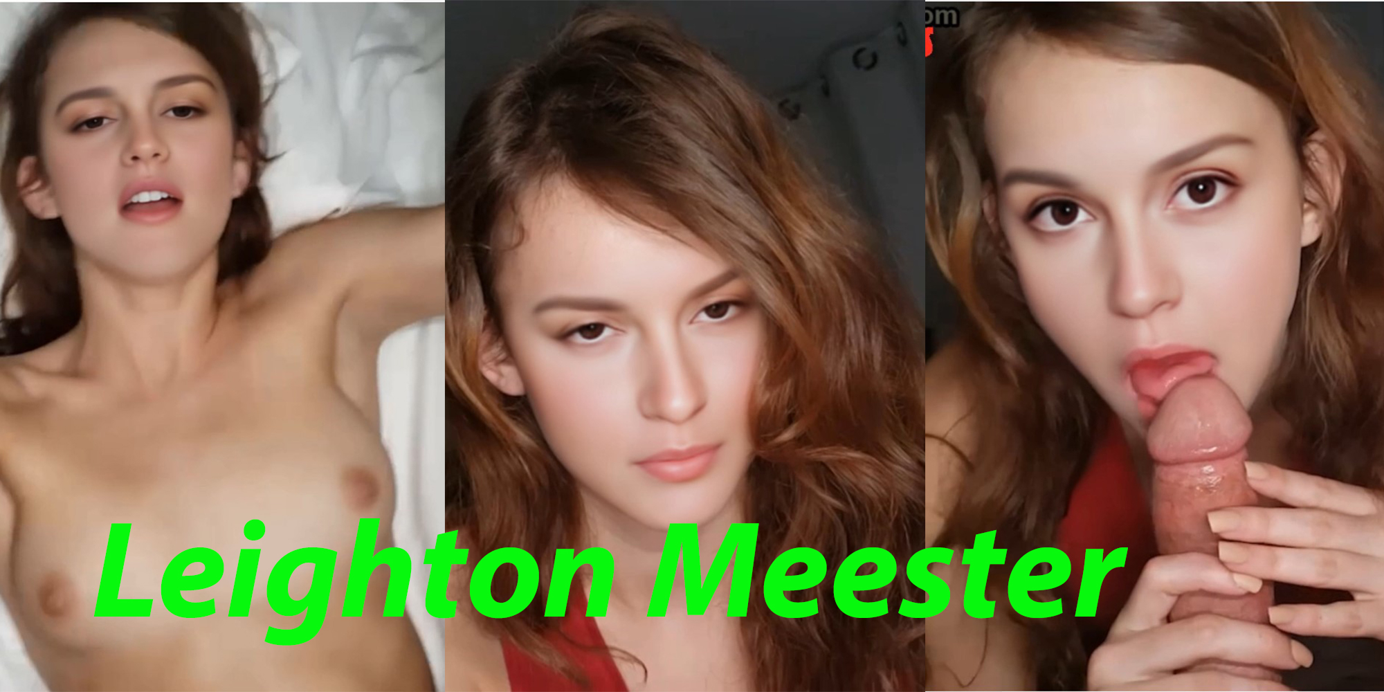 Leighton Meester sleeps with you (full version)